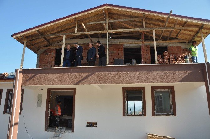 Doğantepe Semt Konağı İnşaatı Sona Yaklaştı