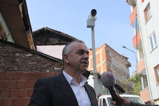 İnegöl’de Zamansız Çöpe Kameralı Takip