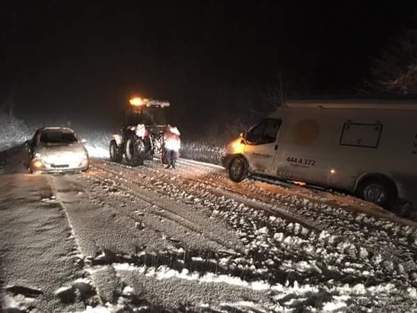 Kastamonu’da Kar Yağışı