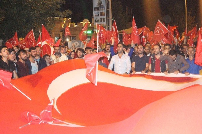 Bayburt Şehitler İçin Yürüdü