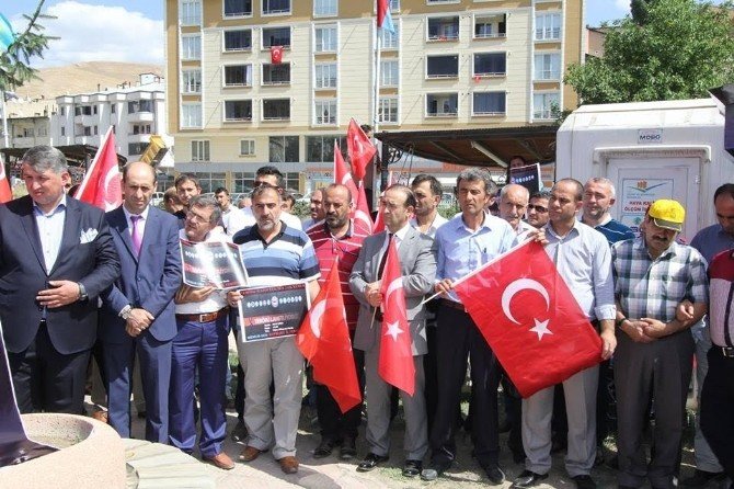 Bayburt’ta Stk’lar Terörü Lanetledi