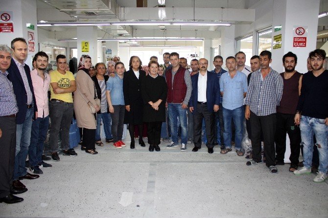 Ak Partili Bahçekapılı’dan Tekstil İşçilerine Ziyaret