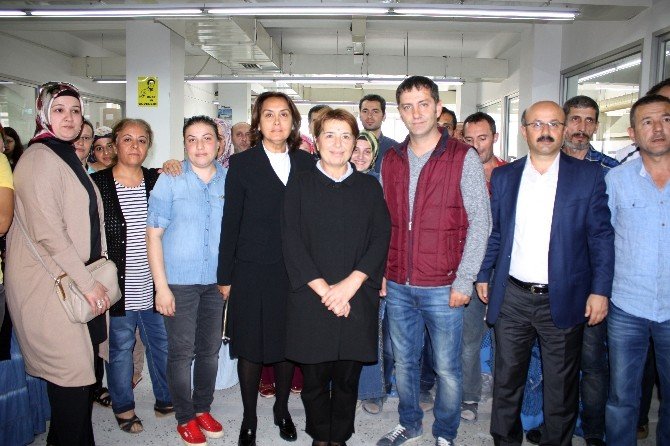 Ak Partili Bahçekapılı’dan Tekstil İşçilerine Ziyaret