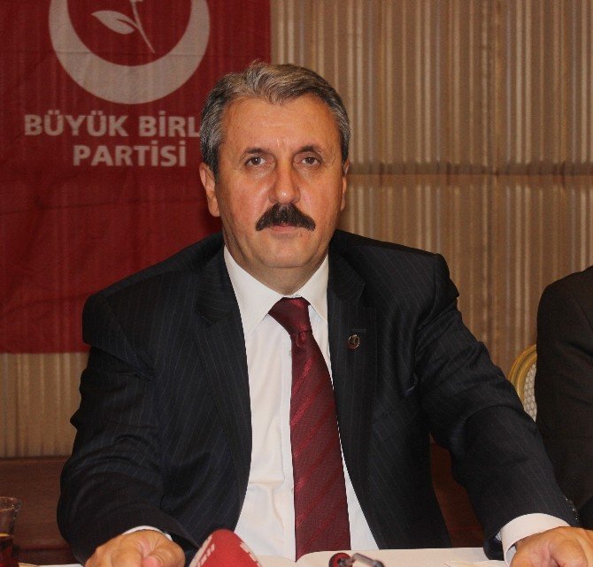 Bbp Genel Başkanı Destici’den ‘İttifak’ Açıklaması