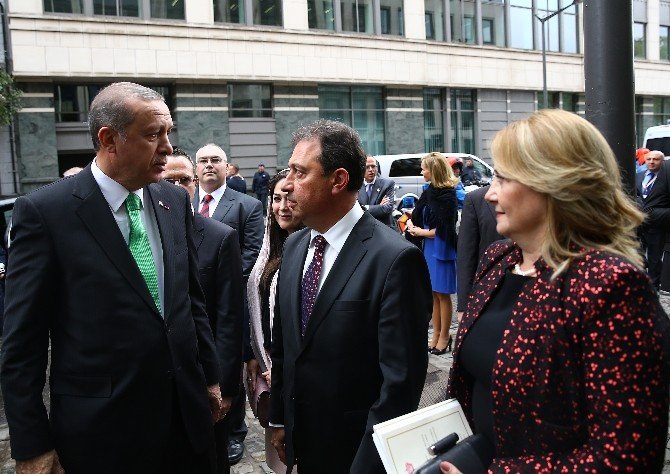 Erdoğan, Brüksel’de Büyükelçilik Kançılarya Binasının Açılışını Yaptı