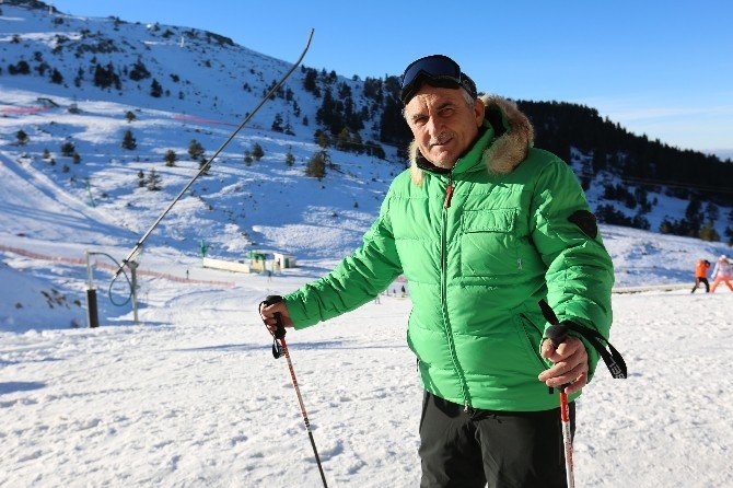 Kartalkaya’da Kayak Sezonu Açıldı