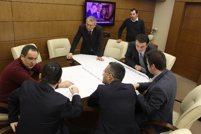 Başkan Aksu, Doğalgaz Projesini İnceledi