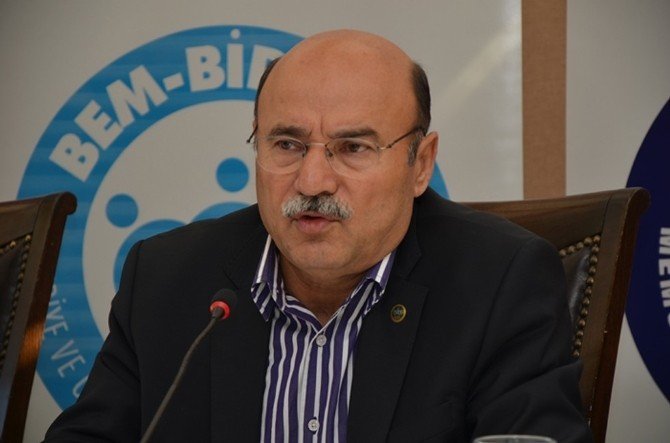 Bem-bir-sen Genel Başkanı Mürsel Turbay: