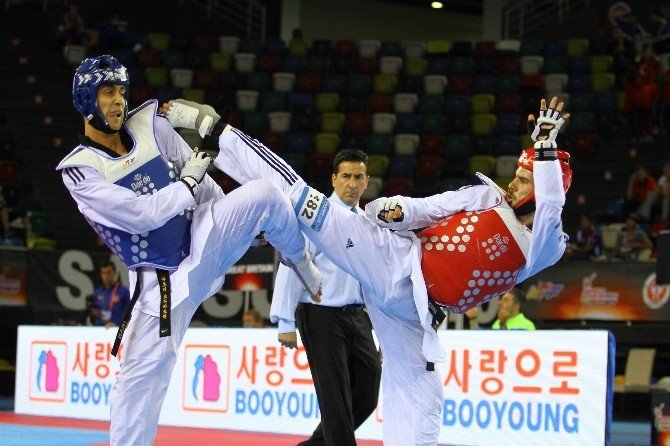 Tekvandoda Türk Sporcular Madalyaya Uzanamadı