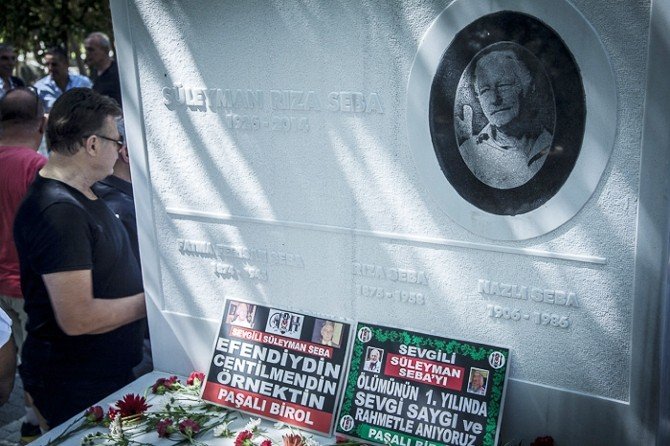 Süleyman Seba Kabri Başında Anıldı