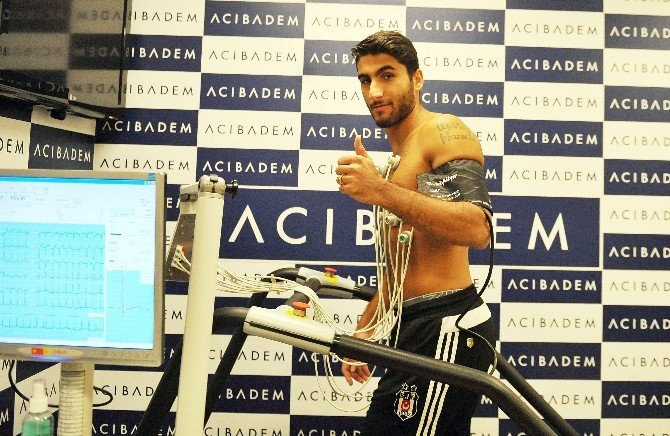 Aras Özbiliz, Sağlık Kontrolünden Geçti