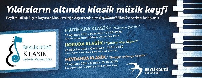 Klasik Ezgiler Beylikdüzü’nü Saracak