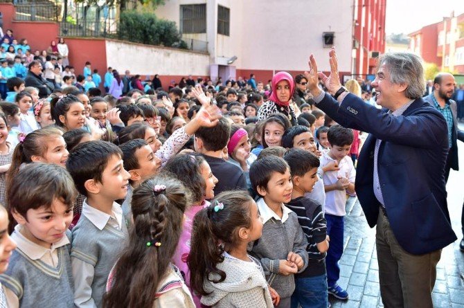 Başkan Demircan Okul Buluşmaları’na Devam Ediyor