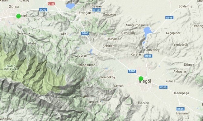 Lodosla İnegöl’ün Kirli Havası Temizlendi