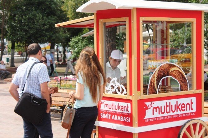 Süleymanpaşa Belediyesi’nin Simit Arabaları Vatandaşı Memnun Etti
