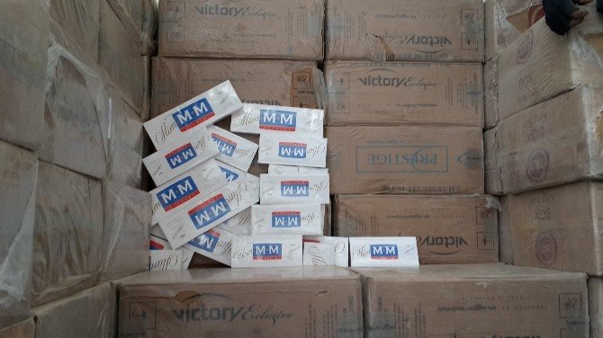 Bitlis’te Kaçak Sigara Operasyonu