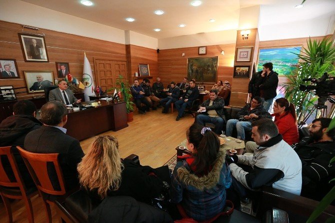 Başkandan Hem Teşekkür Hem Müjde