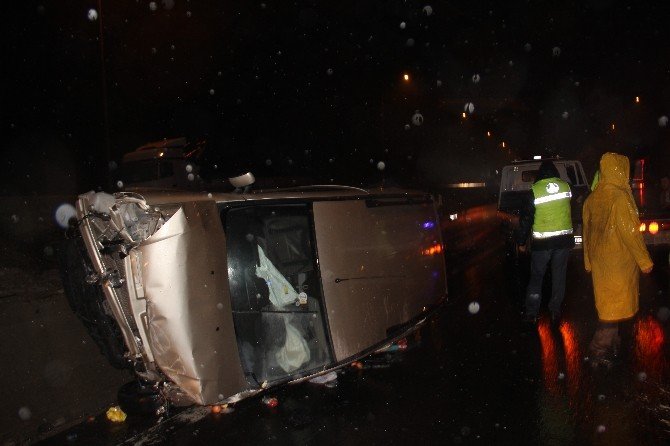 Bolu’da Trafik Kazası 2’si Ağır 7 Yaralı