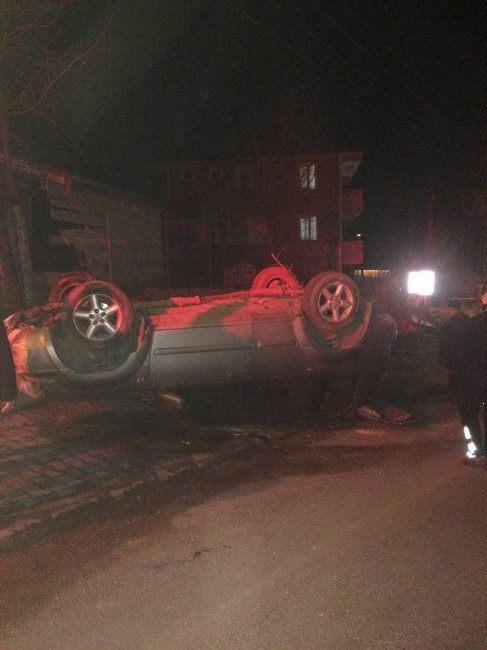 Bolu’da Trafik Kazası: 3 Yaralı