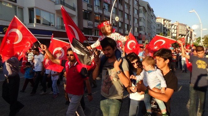 Bolu’da Teröre Lanet Yürüyüşü