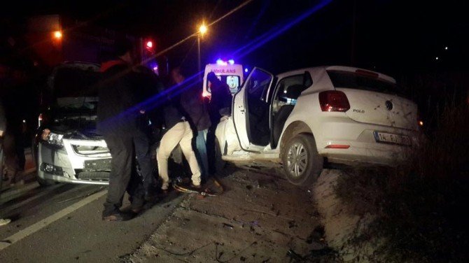 Bolu’da Trafik Kazası: 1 Yaralı