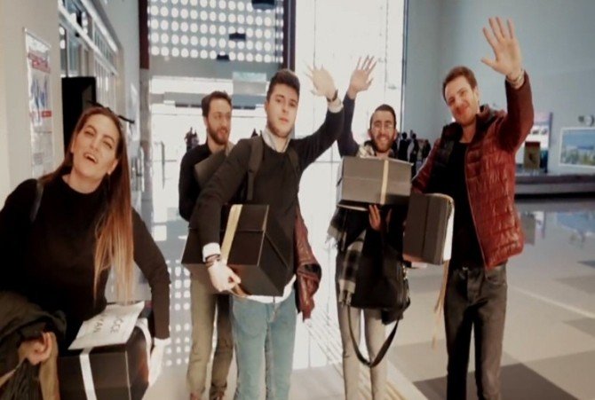 Edremit Uçuşunda Yılbaşı Sürprizi