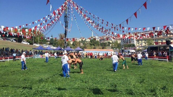 Düzce Yağlı Güreşleri’nde Başpehlivan Osman Aynur Oldu