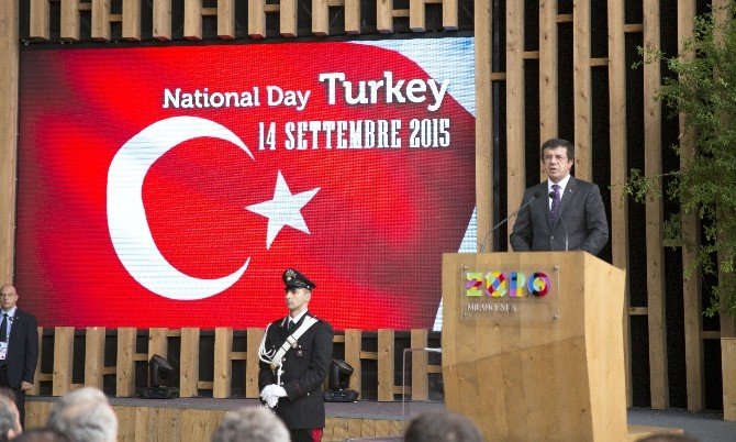Bakan Zeybekci Expo Milano Türkiye Milli Günü’ne Katıldı