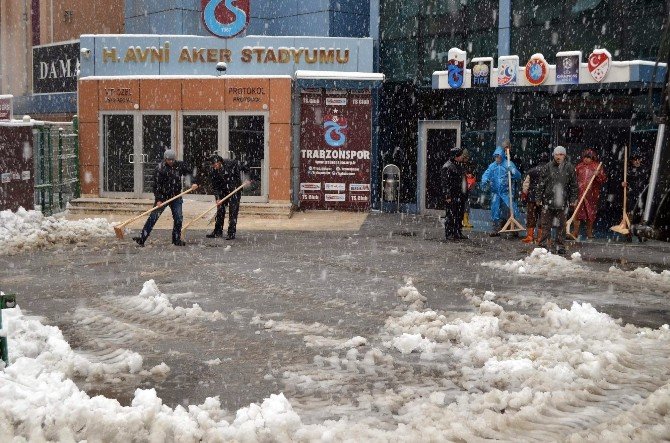 Trabzon’da Kar