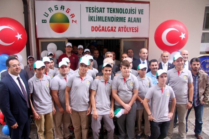 Bursagaz’dan Endüstri Meslek Lisesi’ne Doğalgaz Bölümü