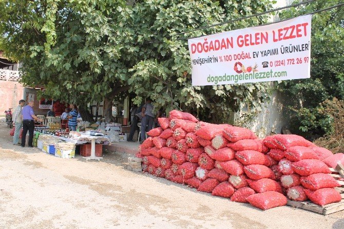 Yenişehir’in Doğal Ürünlerine Yoğun İlgi