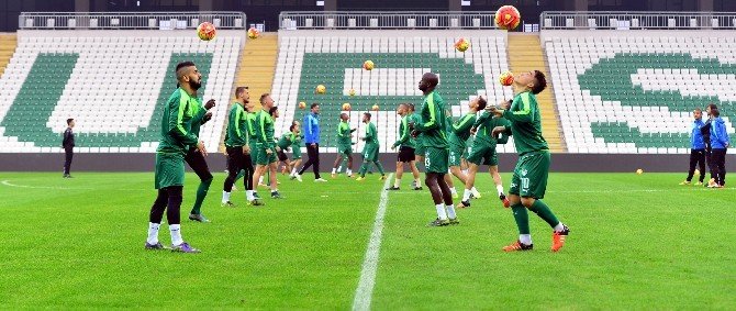 Bursaspor, Timsah Arena’da Çalıştı