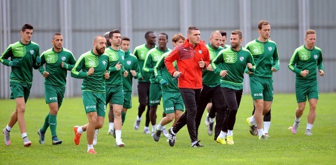 Bursaspor’dan Neşeli Antrenman