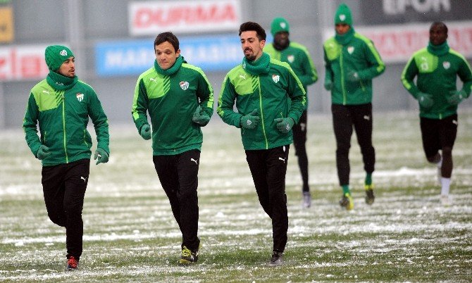 Bursaspor, Eskişehirspor Maçına Hazırlanıyor