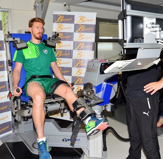 Bursasporlu Futbolcular Cybex Testinden Geçti