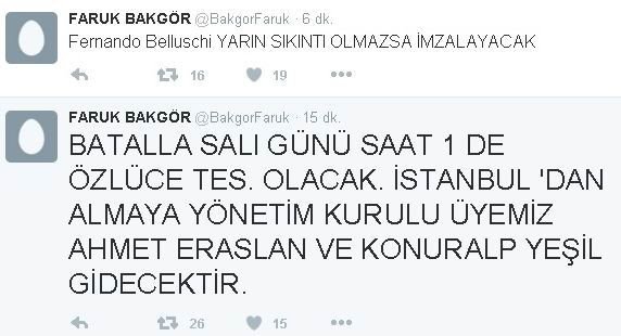 Bursaspor’un Efsanesi, Pazartesi Günü Geliyor