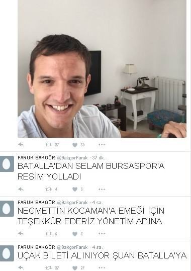 Bursaspor’un Efsanesi, Pazartesi Günü Geliyor