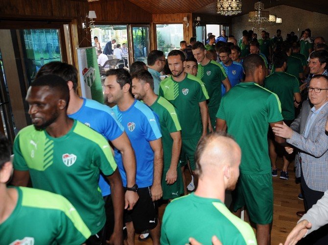 Bursaspor’da Bayramlaşma