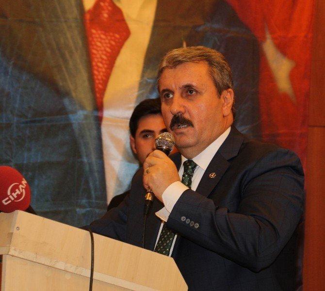 Bbp Genel Başkanı Destici: "Ülkemizi Kimse Bölemeyecek, Buna İzin Vermeyeceğiz”