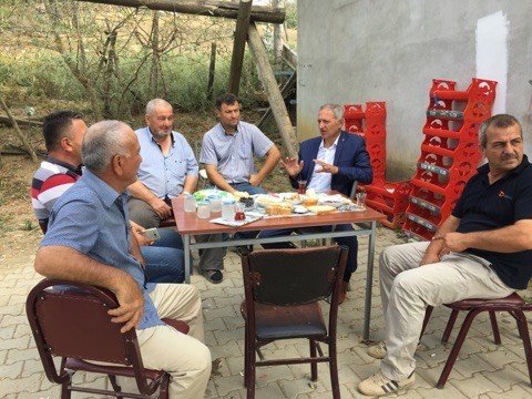 Başkan Dişli’ye Kahvaltılı Teşekkür