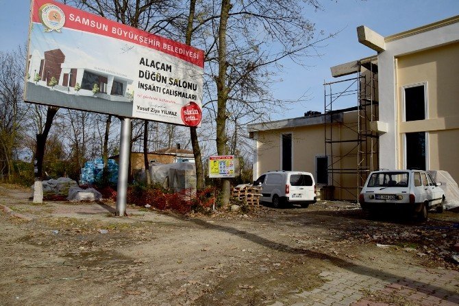 Alaçam’a 550 Kişilik Düğün Salonu
