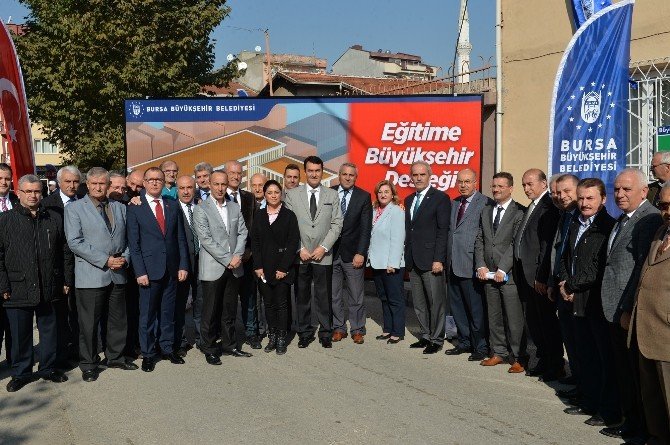 Elmasbahçeler Ortaokulu Büyükşehir İle Yenileniyor