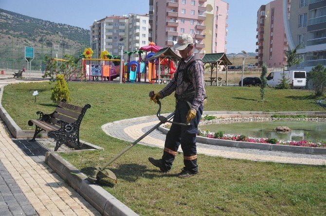 Bozüyük’te Yeşil Alanlar Her Zaman Bakımlı Ve Güzel
