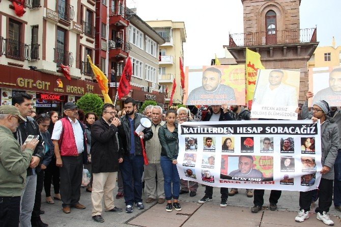 Ankara’daki Patlamada Hayatını Kaybeden Ercan Adsız Anıldı
