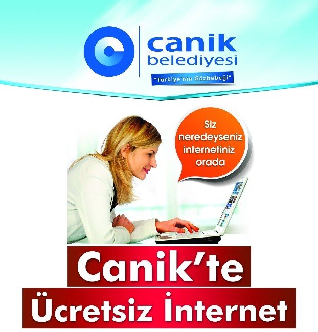 Canik’te Ücretsiz İnternete Devam