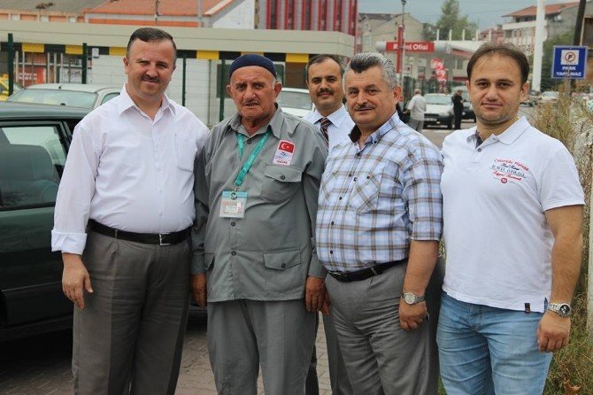Çaycuma’da İlk Hacı Kafilesi Karşılandı
