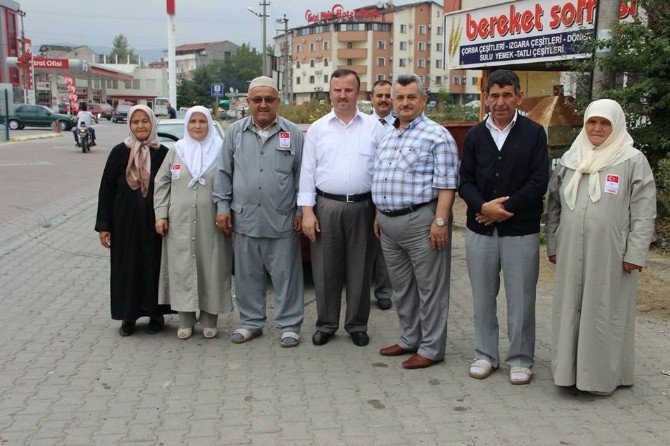 Çaycuma’da İlk Hacı Kafilesi Karşılandı