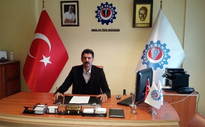 Çelik-iş Sendikası Adana Şube Başkanı Sedat Aydın: