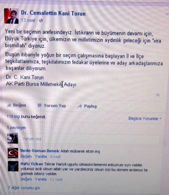 Esgin Ve Torun’dan Adaylık Açıklaması