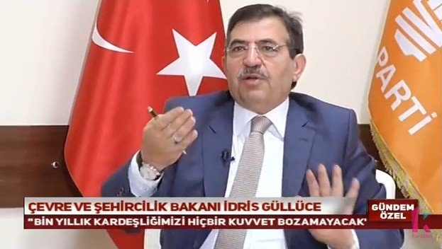 Çevre Ve Şehircilik Bakanı İdris Güllüce: